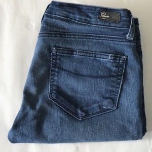 Paige Women's Blue Denim Skyline Skinny Jeans